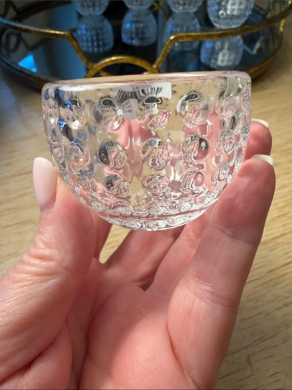 Crate&Barrel Dots Tealight Holder (5)